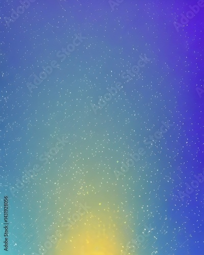 Blue luxury background with golden line, blue curve, shiny dots and glitter light effect 