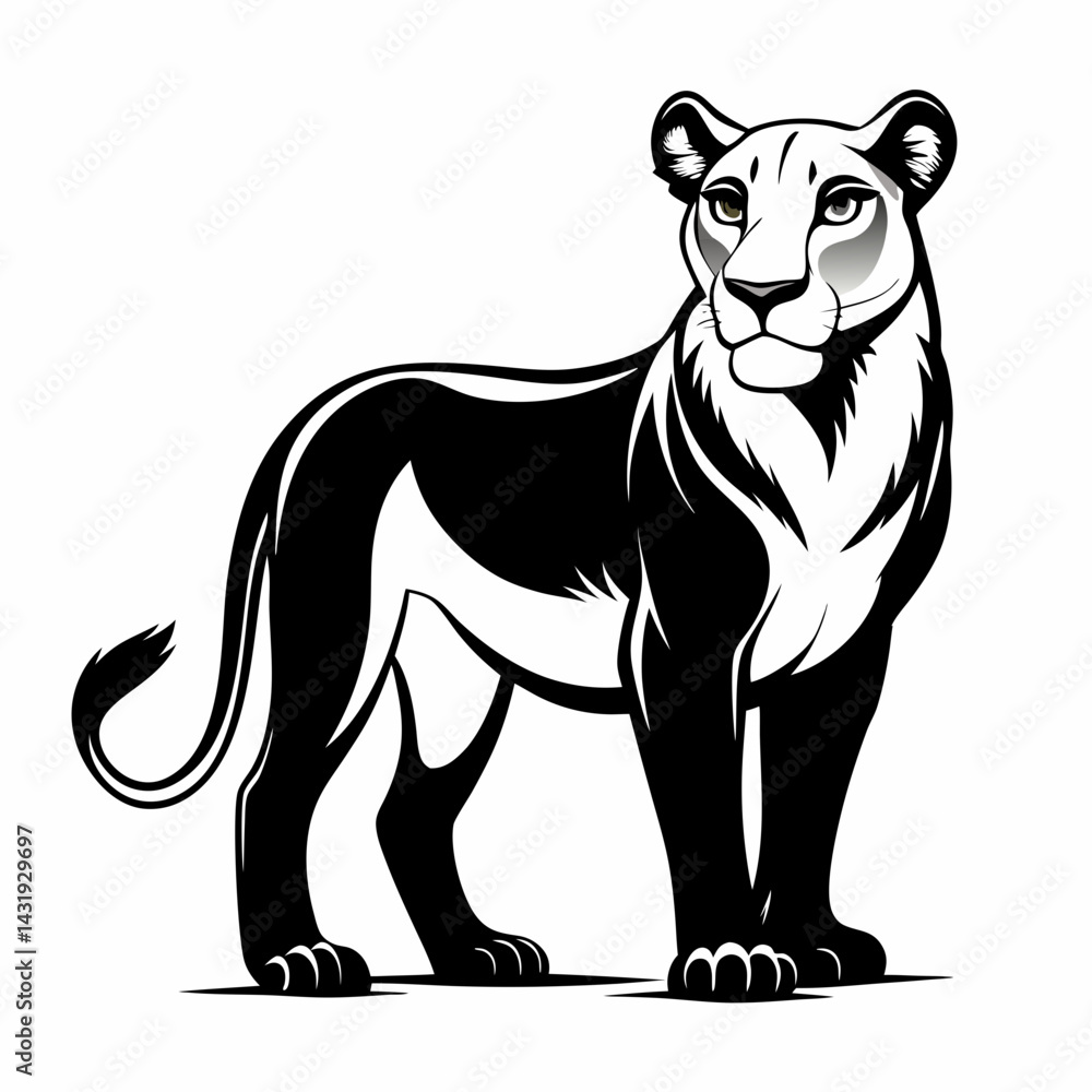 vector illustration of a tiger vector illustration of a tiger