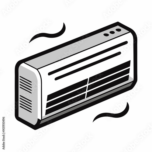 air conditioner vector