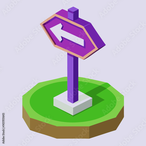 direction road sign