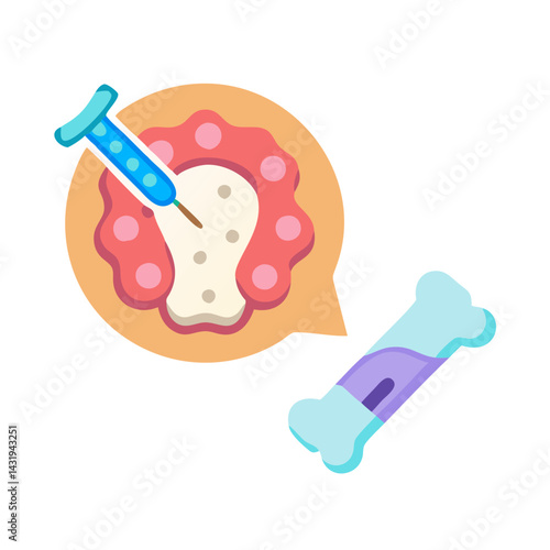 Bone marrow aspiration and stem cells in bone