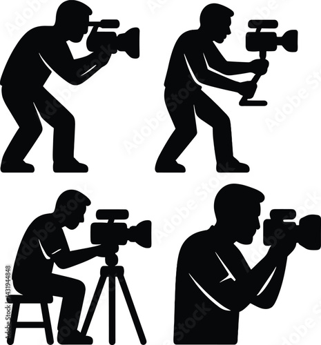 Videography Silhouette Art.eps