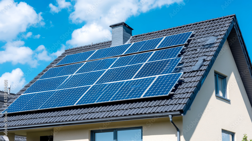Eco friendly air conditioning system powered by solar panels for sustainable living Eco friendly air conditioning system powered by solar panels for sustainable living