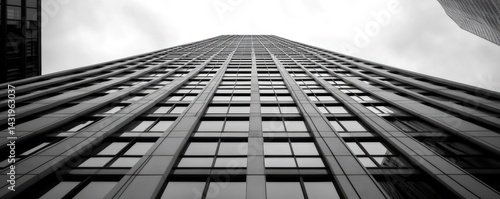 Tall building worms eye view architecture urban development