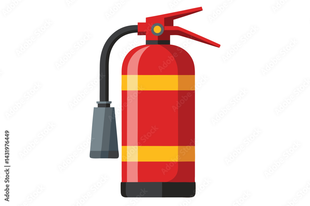 Obraz premium fire extinguisher isolated on white