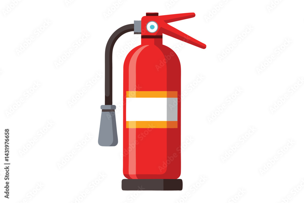 Obraz premium fire extinguisher isolated on white