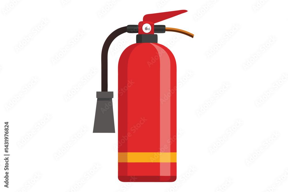 Obraz premium fire extinguisher isolated on white