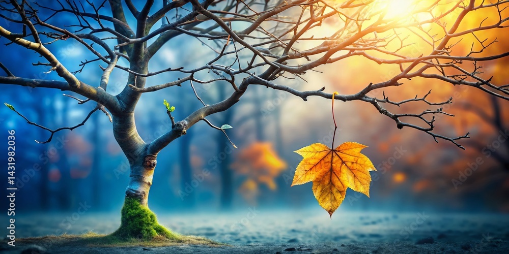 Wilted Leaf on Branch: Student Loan Debt Impact on Financial Growth
