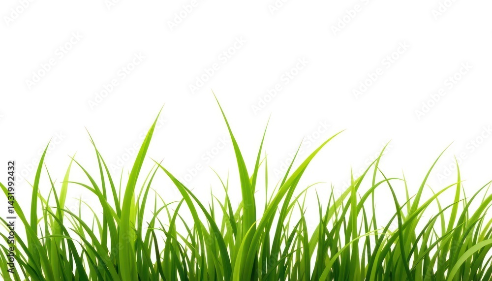 Lush green grass border (1) Lush green grass border (1)