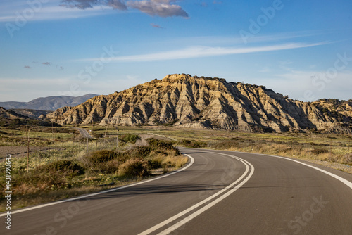Golden hour roads of Rhodes 1