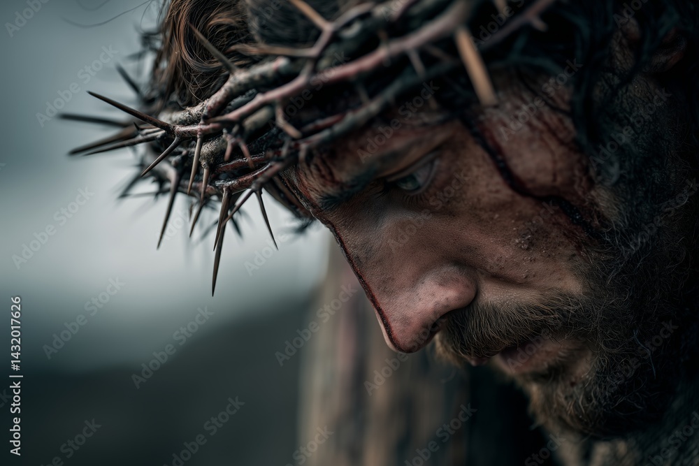 Jesus on the Cross at Golgotha