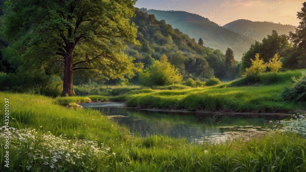 Fototapeta premium view panorama