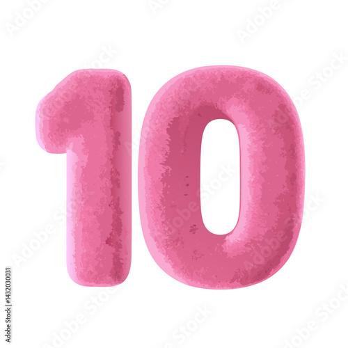 A Soft and Sweet Pink Number 