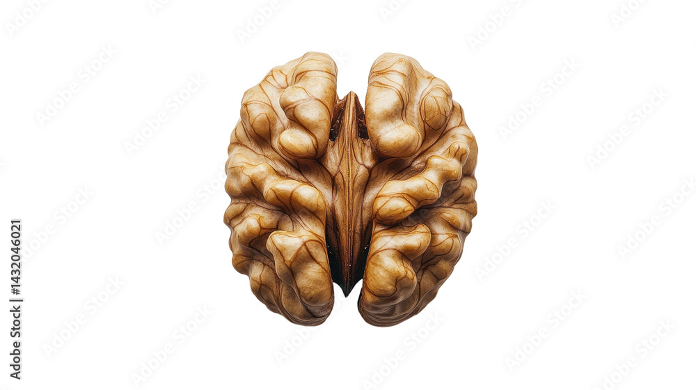 walnut food isolated on white transparent background