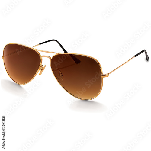 Sunglasses isolated on a transparent background.