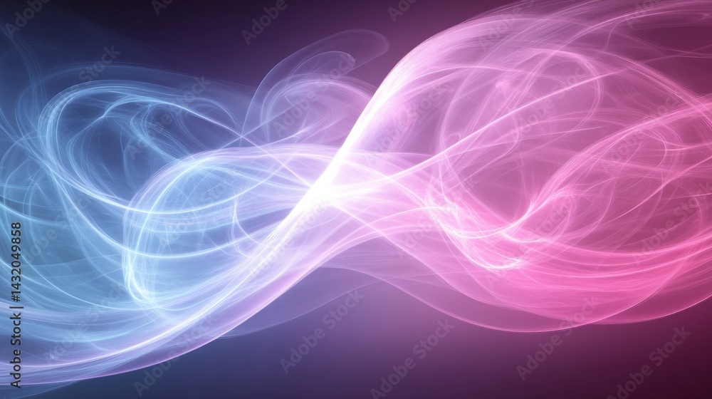 The game is set against a backdrop of a dark space cloud illuminated by pink neon light and surrounded by a purple futuristic mist, which creates a 3D spooky vapor cosmos scene The game is set against a backdrop of a dark space cloud illuminated by pink neon light and surrounded by a purple futuristic mist, which creates a 3D spooky vapor cosmos scene