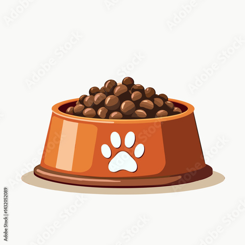 chocolate labrador retriever puppy bowl with brown chocolate chips