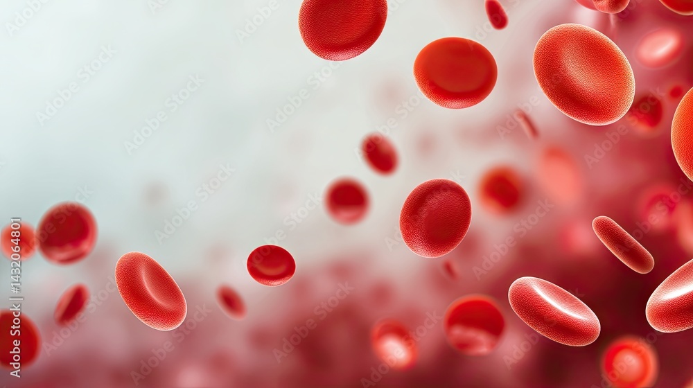 High resulation image of red blood cells medical background banner. High resulation image of red blood cells medical background banner.