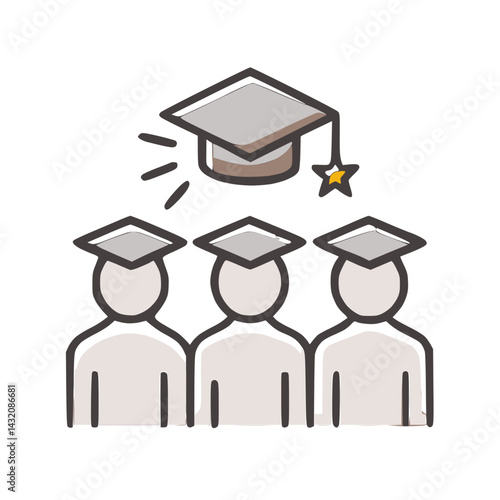 graduation cap and diploma