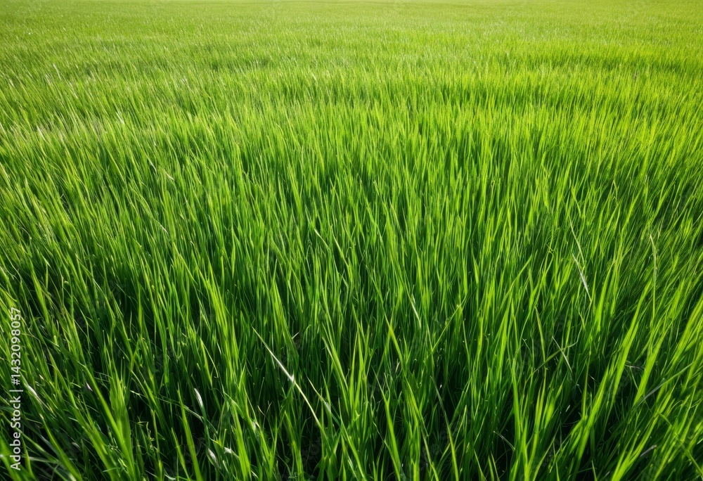 Close up of a green grass against the background of the sky Close up of a green grass against the background of the sky