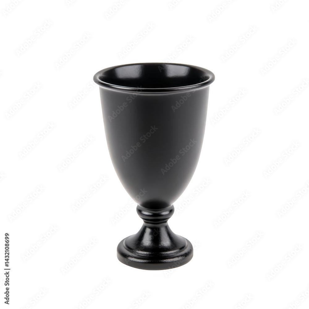 sleek black ceramic vase with glossy finish, featuring classic goblet shape and sturdy pedestal base, perfect for elegant home decor or floral arrangements sleek black ceramic vase with glossy finish, featuring classic goblet shape and sturdy pedestal base, perfect for elegant home decor or floral arrangements