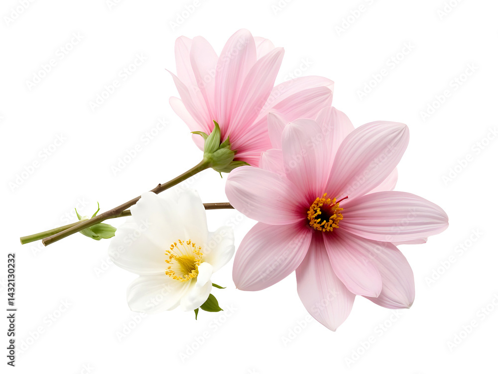 Spring flowers isolated png Spring flowers isolated png