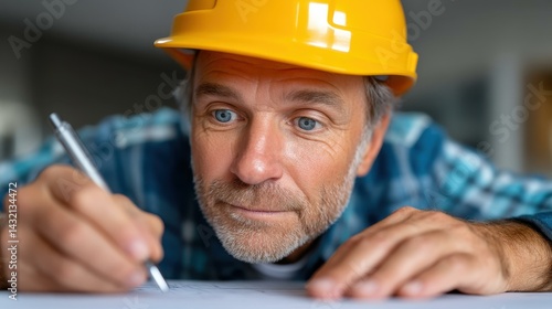 Obraz na płótnie Master the art of construction project planning with our detailed guide to ensure success from design to completion. w salonie
