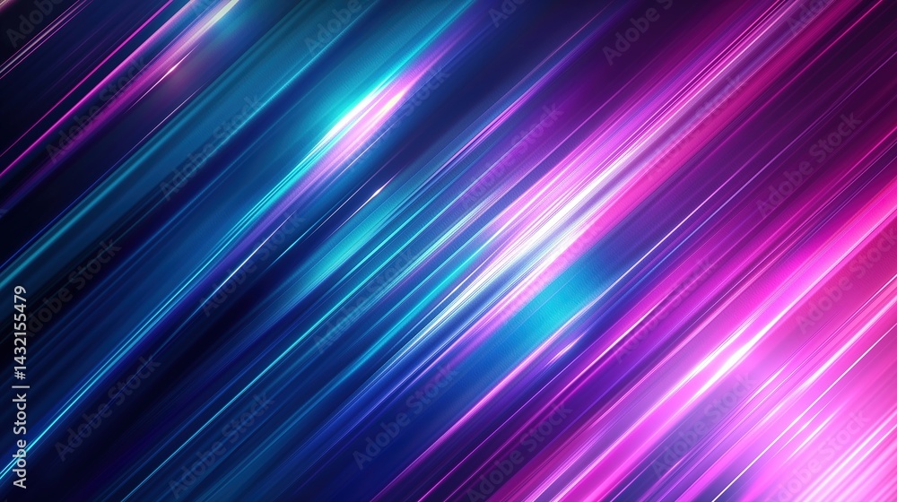 Futuristic Tech Gradient Lines Futuristic Tech Gradient Lines