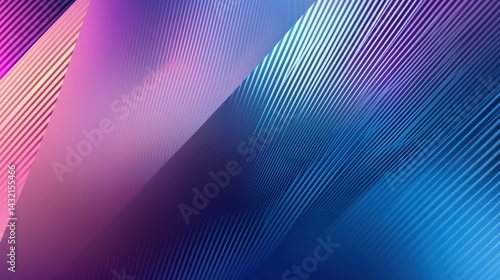 Futuristic Tech Gradient Lines