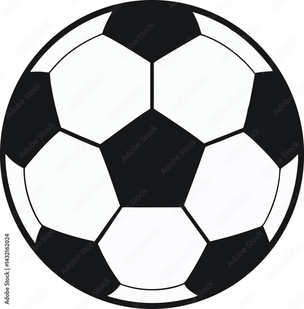 soccer ball vector icon , isolated soccer ball vector icon , isolated