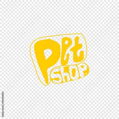 Filled Pet Shop for retro badge