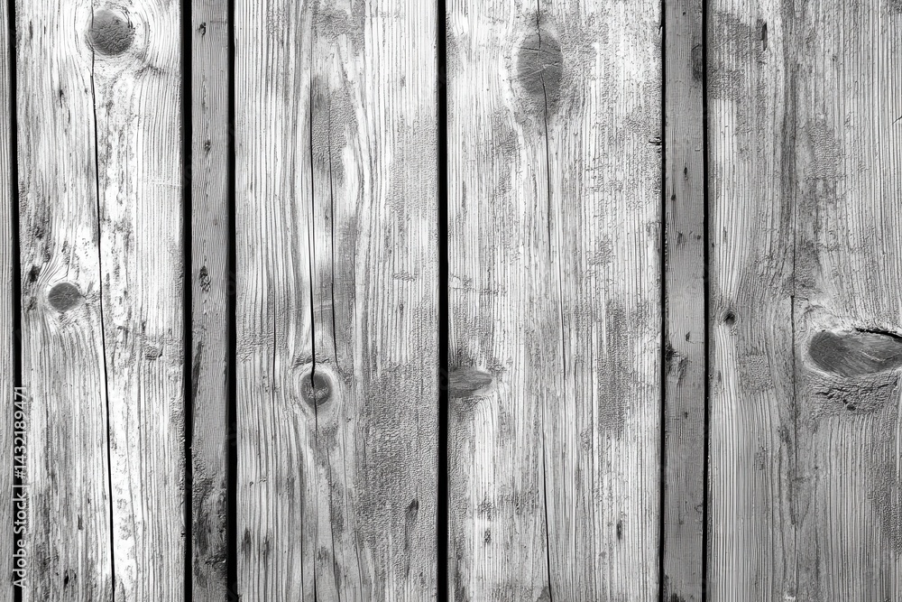 Fototapeta premium Weathered gray wood planks