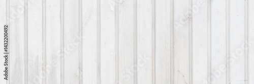 Wood texture. Fence from gray wooden planks. Wooden wall. Rustic texture for background and design.