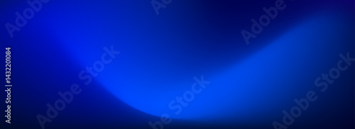 Deep blue ocean gradient wallpaper. Abstract deep dark navy underwater background. Night sky and deep water surface design. Blur sea backdrop for presentation, brochure, poster, banner. Vector