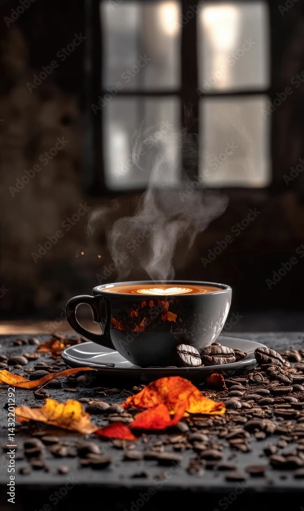 Coffee delight: bold aroma, energizing warmth, dark richness, comforting sip, refreshing boost, liquid energy, morning ritual, soothing warmth, intense flavor, captivating brew.