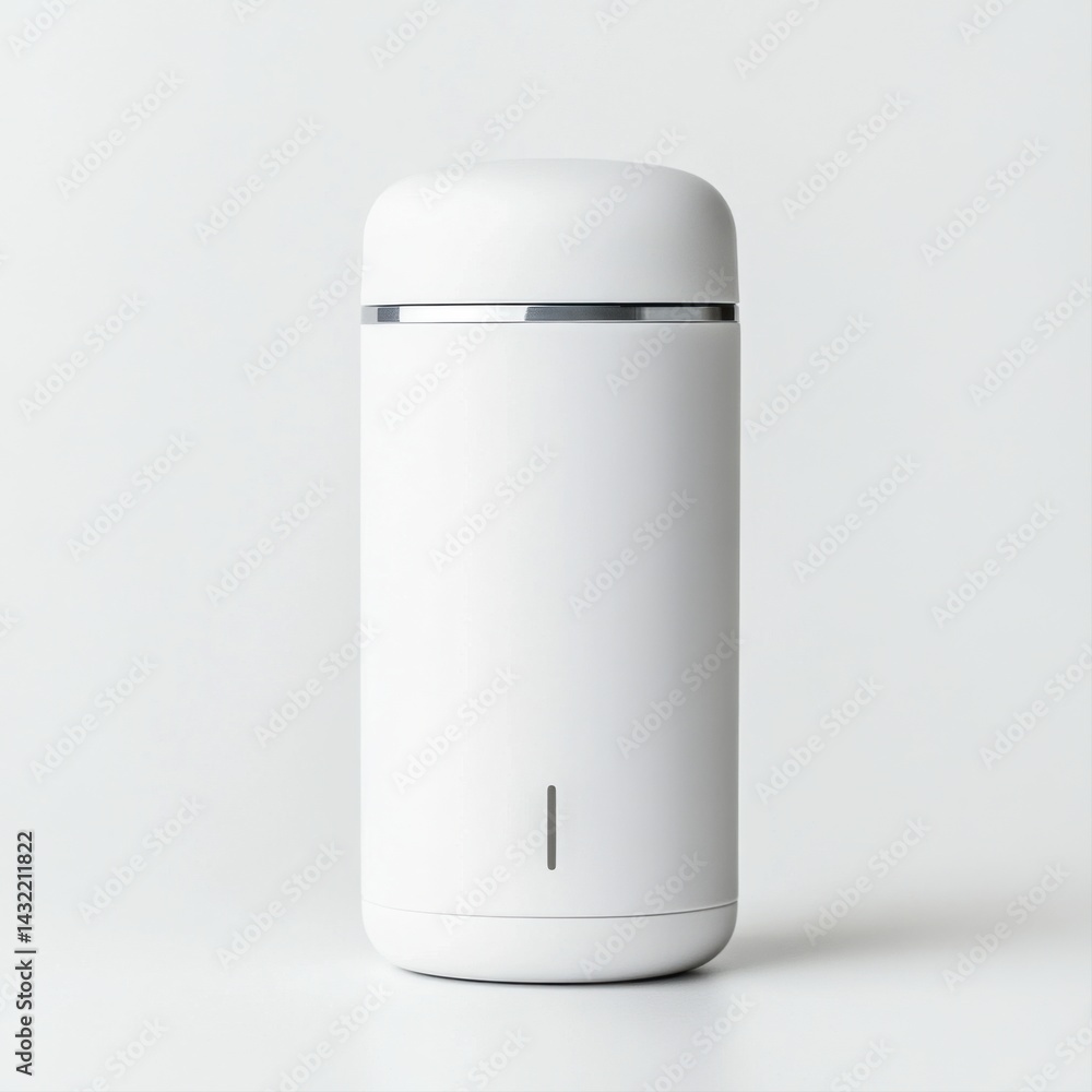 Modern White Insulated Container for Hot and Cold Beverages