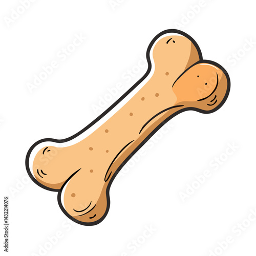 dog bone treat icon, dog bone treat vector illustration-simple illustration of dog bone treat, perfect for dog bone treat logos and icons