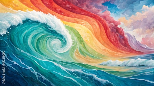 abstract watercolor background