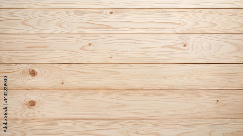 Fototapeta premium Elegant Light Beige Wood Plank Texture Background