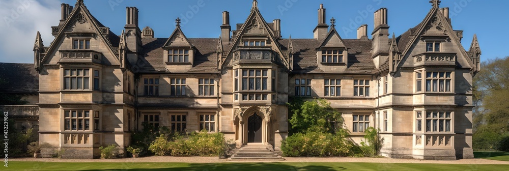 Naklejka premium tudorbethan architecture