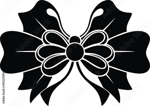 Modern and Unique elegant brooch designs silhouette vector illustration, elegant brooch designs line art vector icon design
