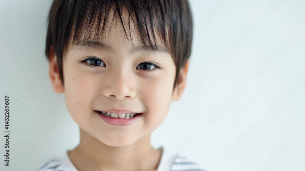 幸せいっぱいの笑顔の日本人の男の子ポートレート(子供・キッズ・かわいい・楽しい・大好き) 幸せいっぱいの笑顔の日本人の男の子ポートレート(子供・キッズ・かわいい・楽しい・大好き)