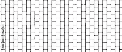 Monochrome texture composed of irregular graphic elements. Distressed uneven grunge background. Abstract vector illustration. Overlay for interesting effect and depth. Isolated on white background.