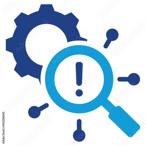 Root Cause Analysis Dual Tone Icon