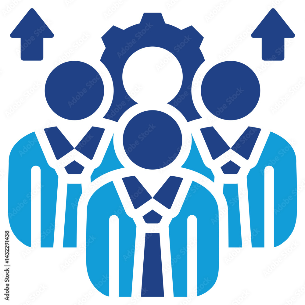 Staff Development Dual Tone Icon Staff Development Dual Tone Icon