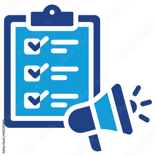 Campaign Planning Dual Tone Icon