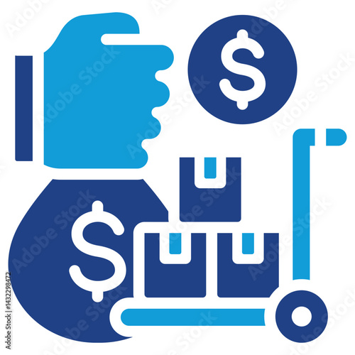 Procurement Budget  Dual Tone Icon