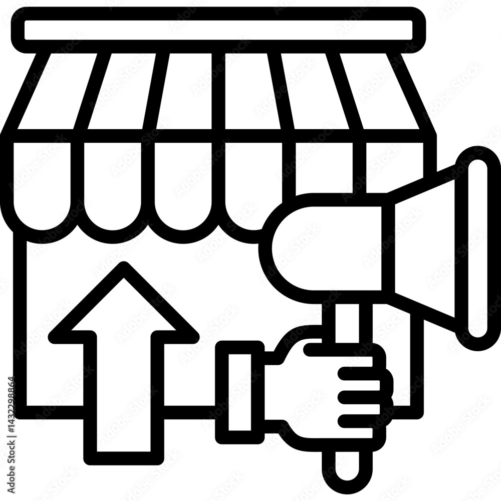 Sales Growth line icon Sales Growth line icon