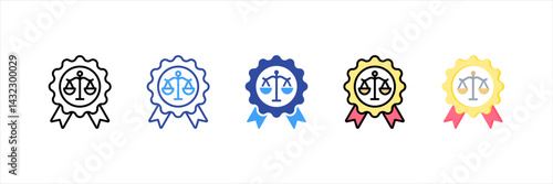 Ethics Multi Style Icon Set