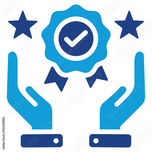Service Quality Dual Tone Icon